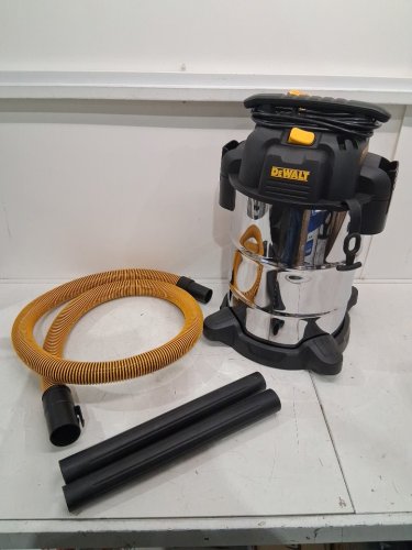 dewalt pro stainless steel wet/dry vacuum - 8gal/30L - 5hp - silver/black (model: dxv08s / 1671616a) image 3