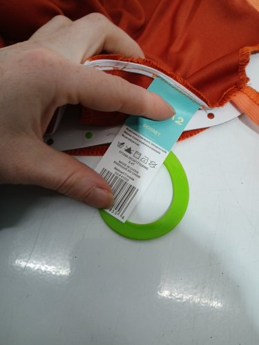 TODDLER DISGUISE MOANA 2 SIMEA COSTUME - 3t-4t- ORANGE (STYLE: 171089S) image 3