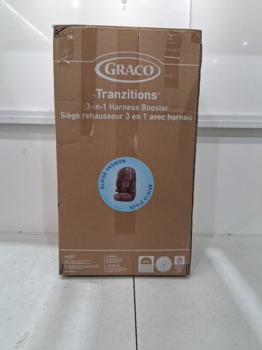 GRACO TRANZITIONS 3-IN-1 LIGHTWEIGHT ADJUSTABLE HEIGHT HARNESS BOOSTER CAR SEAT WITH CUP HOLDERS - 100LB MAX WEIGHT - ELOISE PURPLE (MODEL: 2217080) image 7