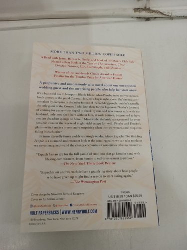 (Paperback) The Wedding People: A Novel by Alison Espach image 4