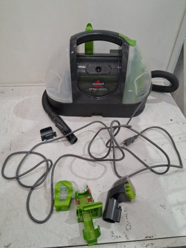 Little Green Portable Carpet/spot cleaner- green/black (model: 3369D) image 3