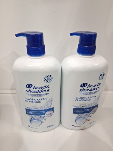 2pk HEAD AND SHOULDERS CLASSIC CLEAN ANTI DANDRUFF SHAMPOO SET - 950ML/EACH image 2