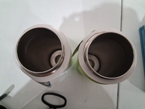 2pk ThermoFlask Stainless Steel double wall vacuum insulated water bottles - 40oz - green/WHITE (model: 1630866) image 3
