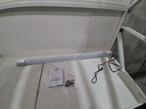 KODA Modern Directional Shop Light with Motion Sensor - 6000 lumens - 45.6"x2.9" - white (model:1862499) image 3