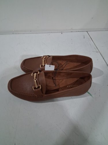 WOMEN'S Aerosoles Slip on Loafer shoes- size 9 - tan (style: 1968559) image 3