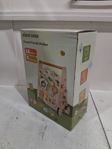 Giant Bean baby walker with activity center - wooden / forest theme / multicoloured (model : GA20083) image 2