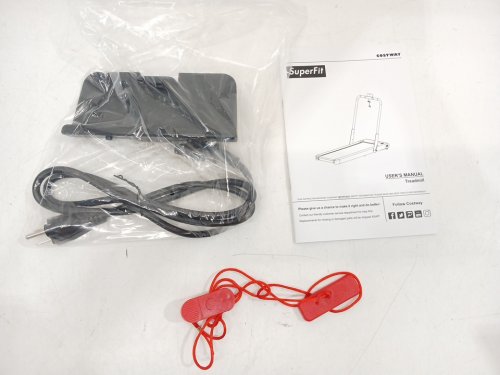 Costway SuperFit Folding Under Desk Treadmill / Walking Pad with Remote Control - 2.25HP - Silver (SP37513SL) image 5