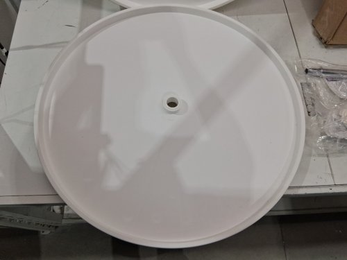 KNAPE & VOGT POLYMER LAZY SUSAN CABINET ORGANISER - 28" - WHITE (MODEL: PFN28ST-W) image 6