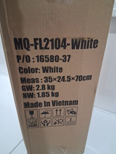 MEETINGHOME DRESS FORM MANNEQUIN - 58" - 67" - WHITE/BEIGE - (MODEL: MQ-FL2104-WHITE) image 3