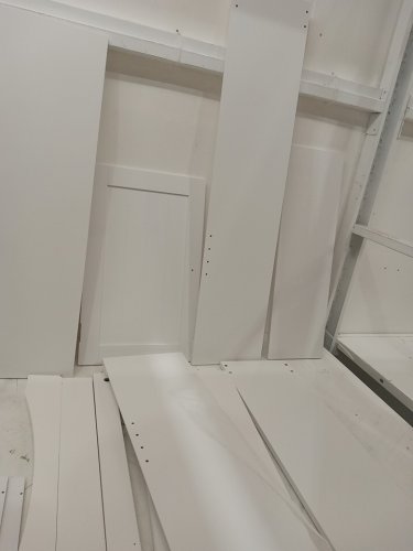 COSTWAY over the toilet bathroom storage organizer - 66" x 25" x 9.5" - white (model: ba8363) image 9
