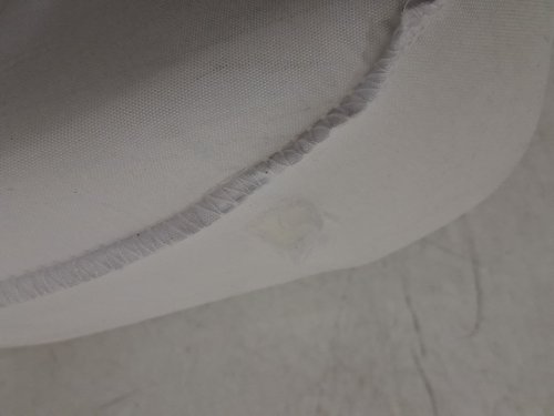 upholstery foam cushion - 19" x 19" x 3" - white image 5