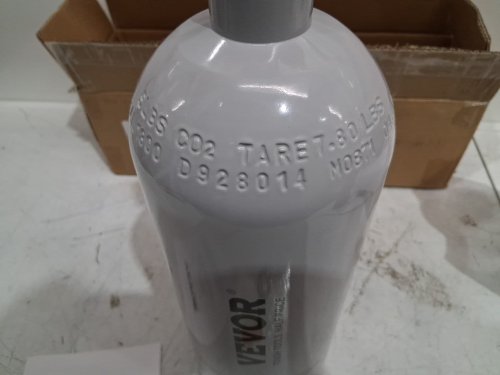 vevor CO2 gas tank for draft soda beer - 5LBS - aluminum / grey (model : RY-133-3000-U-01) image 4