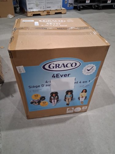 GRACO 4EVER 4-IN-1 Convertible CARSEAT - RAEGAN/BLACK/GREY (MODEL: 2142902) image 3
