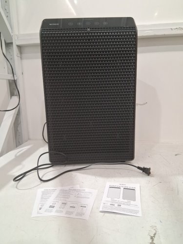 WINIX LARGE ROOM TRUE HEPA AIR PURIFIER WITH WI-FI CONTROL - 1882SQ.FT COVERAGE - BLACK (MODEL: 5520) image 2