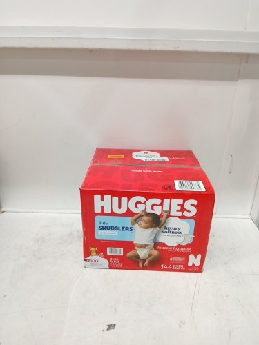 144PK HUGGIES LITTLE SNUGGLERS BABY DIAPERS - SIZE NEWBORN (UP TO 10 LBS) - WINNIE THE POOH image 2