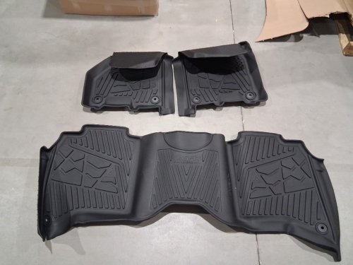 3PC LASFIT Floor Mats - for 2019 - 2026 ram 2500/3500 crew cab (MODEL: XS-RA10) image 3