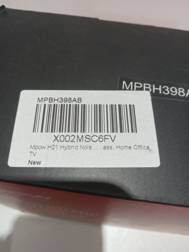 MPOW H21ANC Hybrid noise-cancelling wireless headphones with case - 65HR playtime - Hi-Fi Audio (model: BH398A) image 6