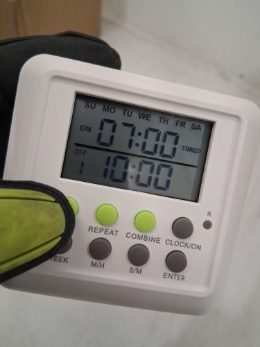 Techbee Dual Outlet Digital Timer Plug - combined Weekly/Daily & Intermittent Timing - 24HR CYCLE - WHITE (MODEL: wt-322) image 4