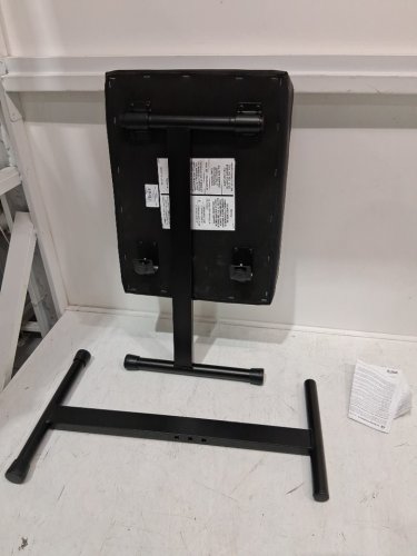 ON-STAGE DELUXE X-STYLE BENCH - 300LB MAX - BLACK (MODEL: KT7800) image 4