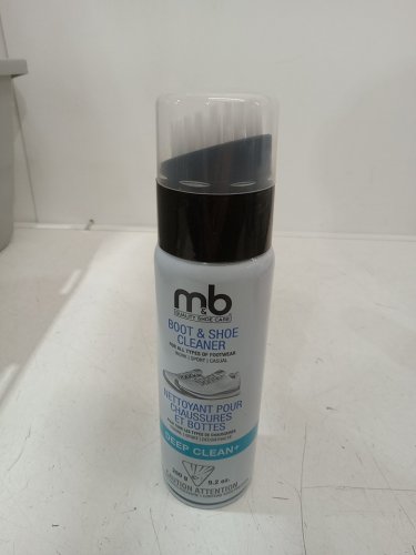 Moneysworth and Best Boot and Shoe Foam Cleaner with Brush Cap, 260g image 2