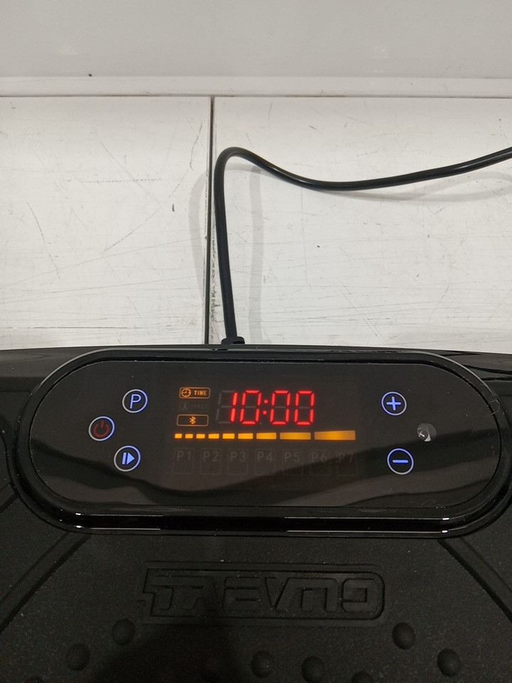 TAEVNO AUTOMATIC EXERCISE VIBRATION PLATE WITH REMOTE & BLUETOOTH CONNECTION - 450LBS CAPACITY - BLACK image 8