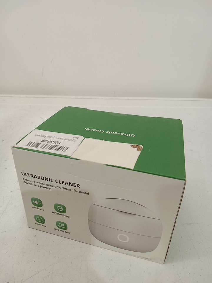 ultrasonic Cleaner Machine - 45000hz - 200ml - white - (model:	‎JX-580PRO) image 2