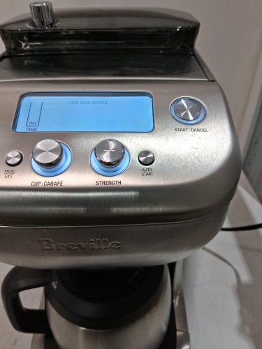 BREVILLE THE GRIND CONTROL DRIP COFFEE MAKER - 12 CUPS - SILVER (MODEL: BDC650BSS) image 7