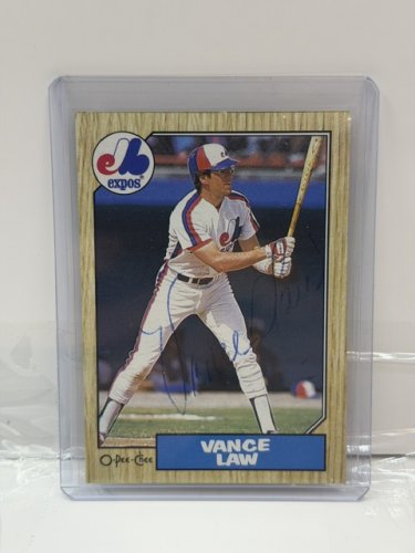13 ASSTD 1987 SIGNED O-PEE-CHEE EXPO BASEBALL CARDS image 4