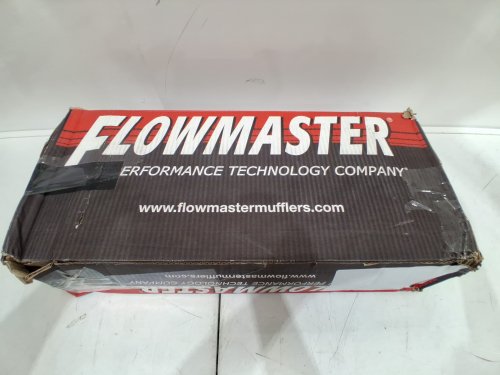 Flowmaster UNIVERDSAL Super 50 Muffler WITH MODERATE SOUND - 2.25 Dual IN / 3.00 Center OUT - BLACK (MODEL: 524553 ) image 5