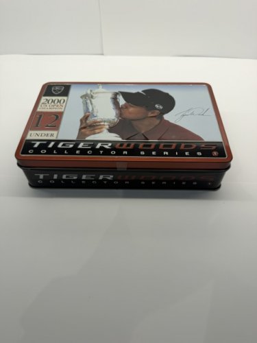 COMPLETE SET OF 4 Tiger Woods Collector Series Tin Box Golf Balls 2000-2001 (TINS 1,2,3,4) image 8
