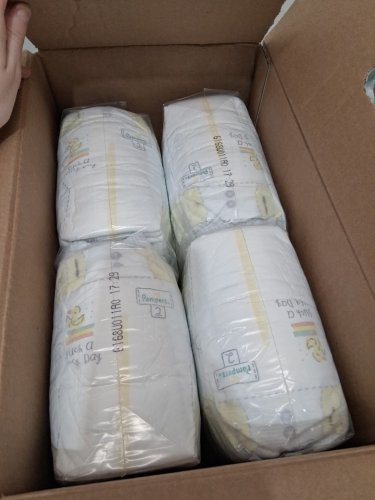 144PK PAMPERS SWADDLERS DISPOSABLE BABY DIAPERS - SIZE 2 (10-22LBS) image 4