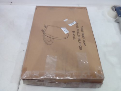 GARVEE soft close elongated toilet seat - biscuit (model: pho_0r8l7dg8) image 4