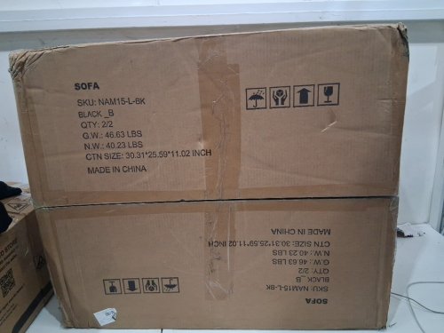 4-IN-1 upholstered Single FUTON/SOFABED -dark grey (model:nam15-l-bk) image 8