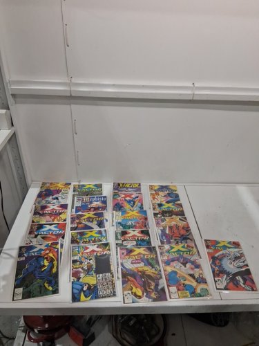 18 assorted x-factor comic books - marvel comics image 2
