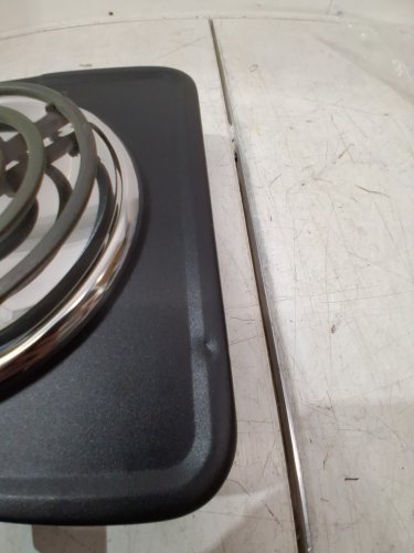 Salton Portable Electric Hot Plate Double Burner Dual Coil Countertop Stove - 1800W - black - (model: HP1941) image 4
