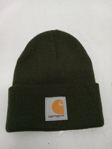 Infant / Toddler Carhartt Acrylic Beanie Hat - OSFM - Dark Green (Style: AH8905) image 2
