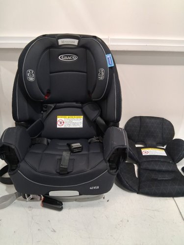 GRACO 4EVER 4-IN-1 CONVERTIBLE FROM INFANT TO TODDLER CAR SEAT with WASHABLE SEAT COVER - 4-120lb capacity - DREW STYLE /navy blue (MODEL: 2168323) image 4