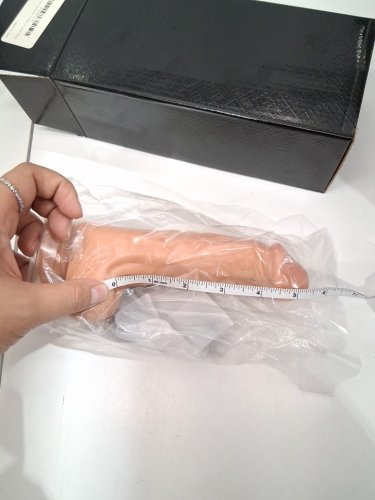 WIRELESS REMOTE CONTROL VIBRATING DILDO - 5.5" - BEIGE image 4