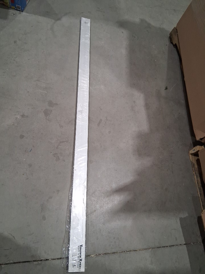 TOOLECH EXPERT Reinforced Aluminum ANTI RUST BOX SCREED - 72"X 3"X 0.75" - SILVER image 2