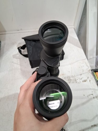 RONHAN WATERPROOF HIGH POWER MILITARY COMPACT HD BINOCULARS FOR BIRD WATCHING - 20x50 - green image 4