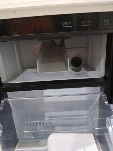 EUHOMY Self-Cleaning Countertop Nugget Ice Maker - 40Lbs/24H - Black (model: IM017-Nbl-caeh) image 9