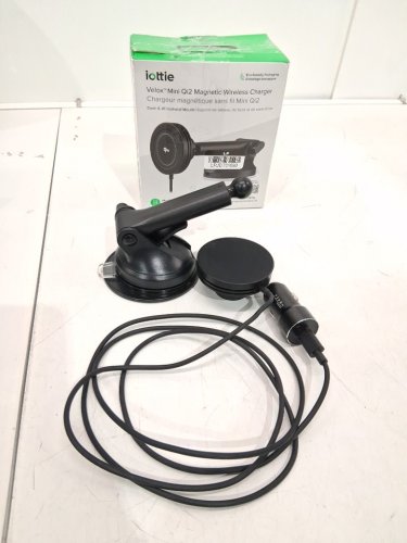 iOttie Velox Mini Qi2 Magnetic Wireless Phone Charger, Dash and Windshield Mount - BLACK (MODEL: VLXWCG213) image 3