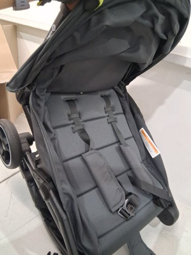 Safety 1st Spark Plus padded support  reclining seat Compact Auto-Fold Stroller - mineral graphite (model: 01282CMGT) image 3