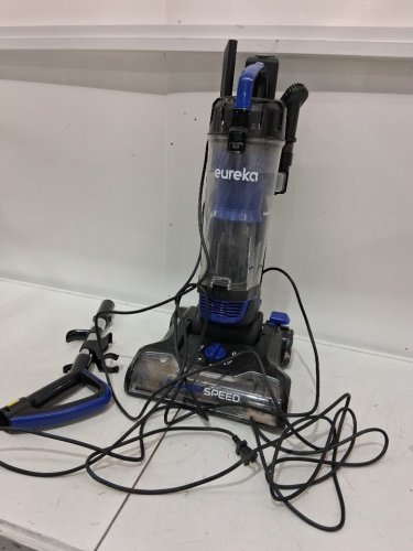 EUREKA POWERSPEED CORDED LIGHTWEIGHT UPRIGHT BAGLESS VACUUM CLEANER WITH ACCESSORIES - DARK BLUE (model: neu280c) image 3