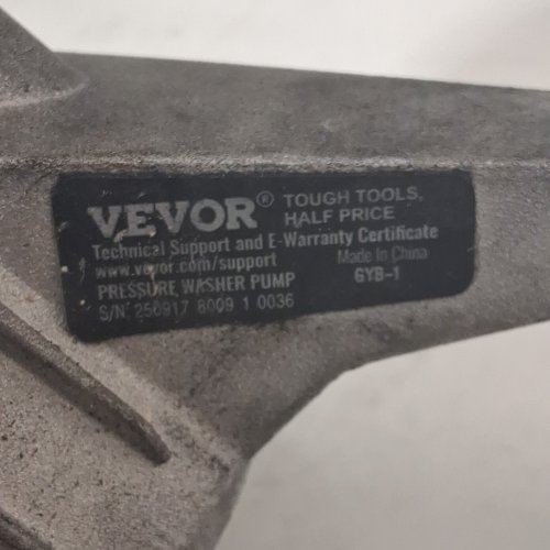 horizontal pressure washer pump - 3400psi - 2.5gpm - select model - (model:GYB-1) image 6