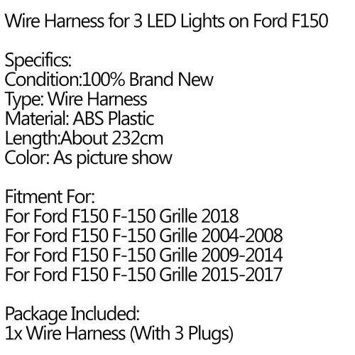 raptor conversion harness cable for various F-150 image 4
