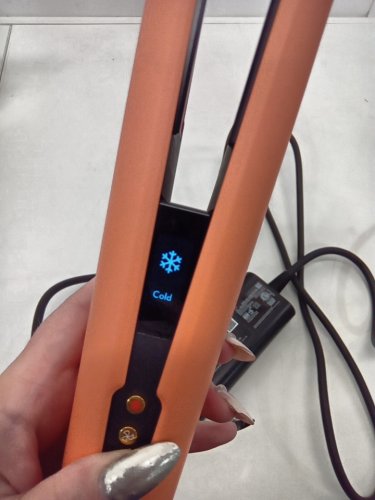 dyson airstrait wet to dry hair straightener - LIMITED EDITION APRICOT/ TOPAZ  (model: ht01) image 12