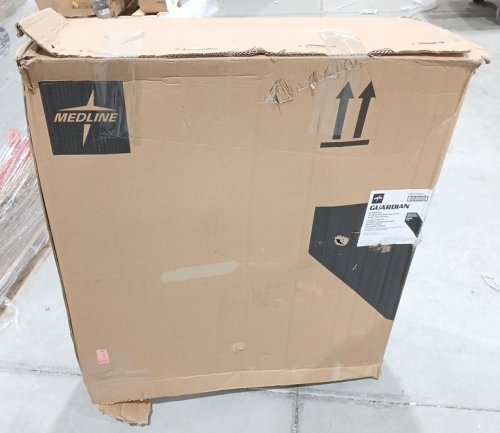 MEDLINE GUARDIAN K1 WHEELCHAIR - 300LB CAP - BLACK (MODEL: K1166N22S) image 2