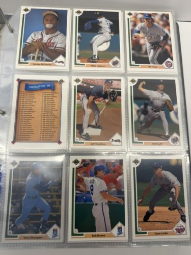 750+ ASSSTD 1991 UPPER DECK MLB BASEBALL CARDS image 6