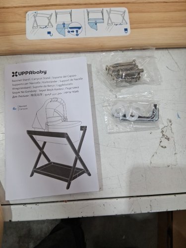 uppababy bassinet stand - WHITE (MODEL: 0901-BST-WW-NAT) image 3